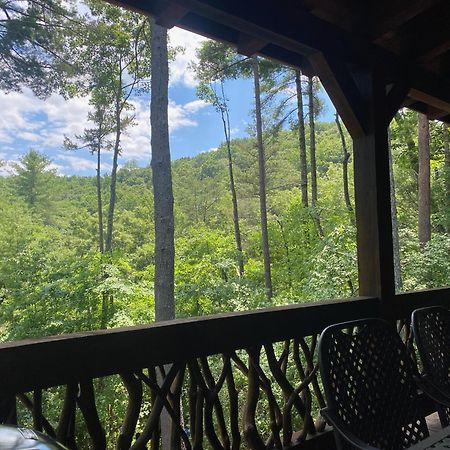 The Cozy Lazy Laurel With Year-Round Mountain Views, Hot Tub, Fire Pit Villa Cherry Log Exteriör bild