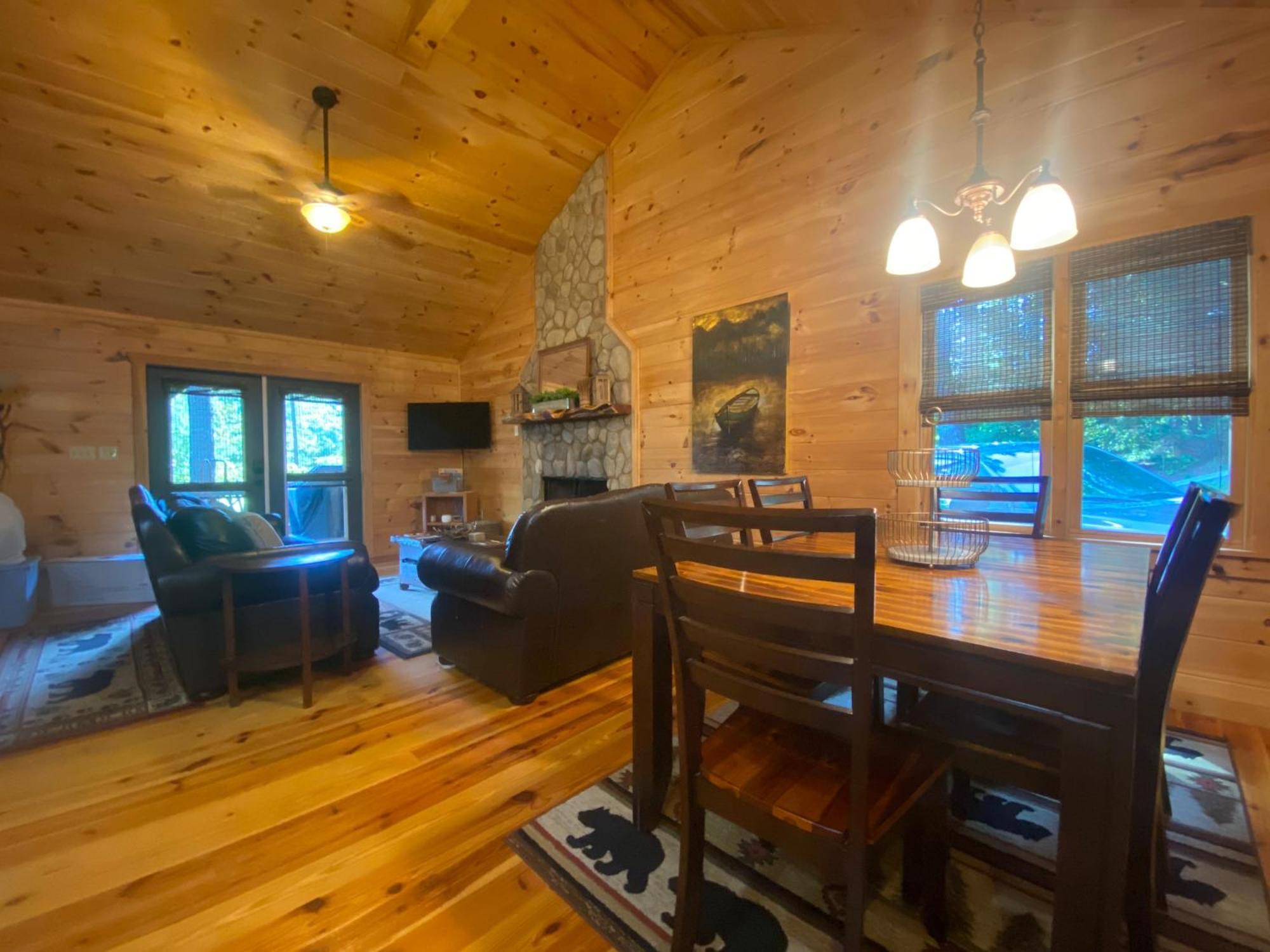 The Cozy Lazy Laurel With Year-Round Mountain Views, Hot Tub, Fire Pit Villa Cherry Log Exteriör bild