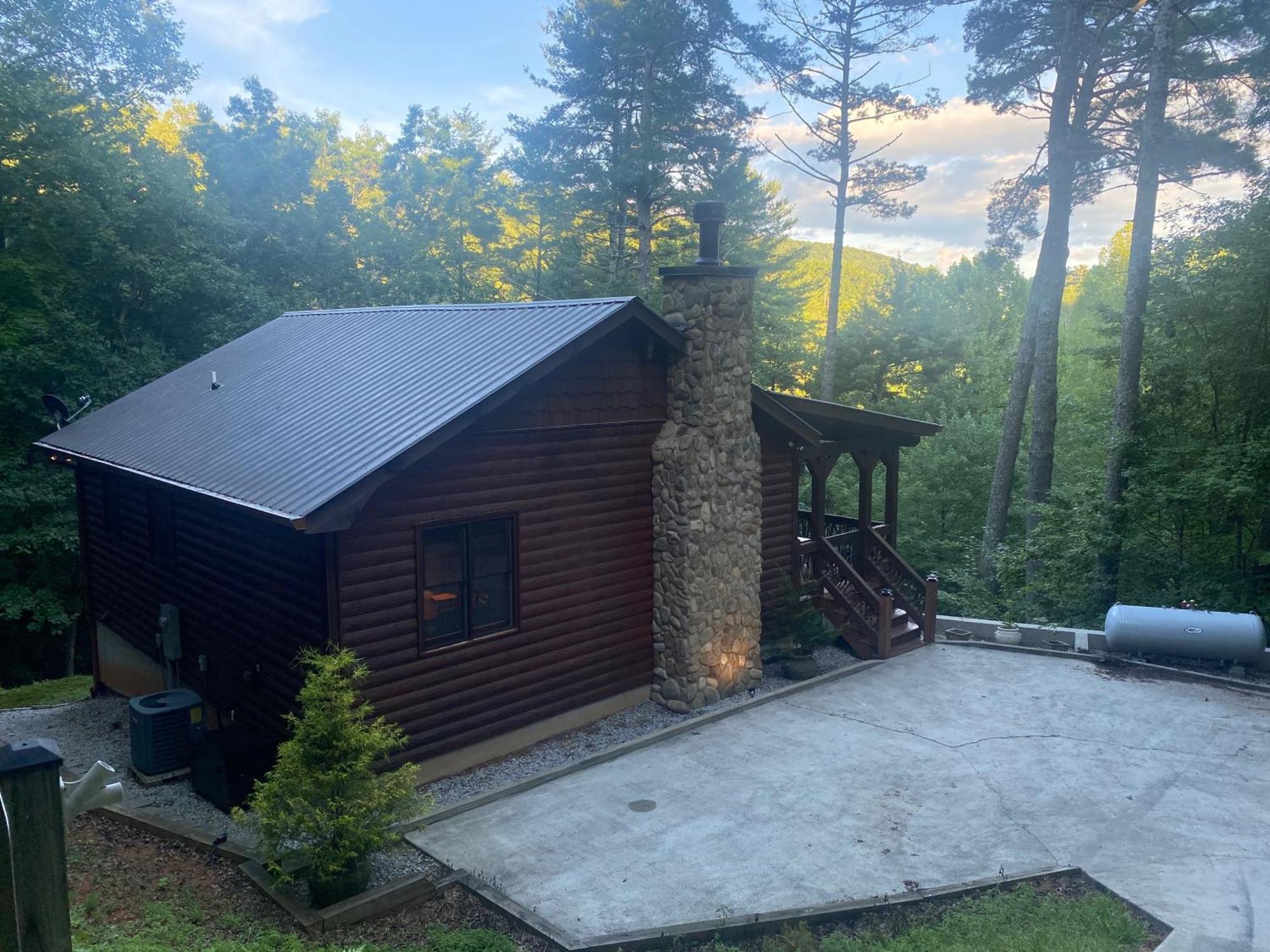 The Cozy Lazy Laurel With Year-Round Mountain Views, Hot Tub, Fire Pit Villa Cherry Log Exteriör bild